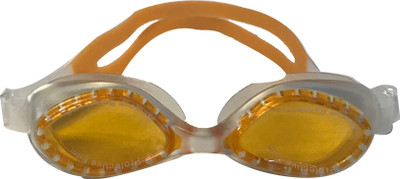 

swimcart ORANGE unisex Swimming Goggles(Orange, White)