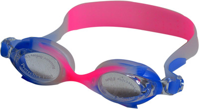 

swimcart PINK BLUE FOR KIDS Swimming Goggles(Multicolor), Blue;grey;pink
