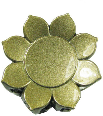 

Collana korean hair clutchers with beautiful flower shape Hair Claw(Gold)