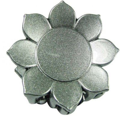 

Collana korean hair clutchers with beautiful flower shape Hair Claw(Silver)