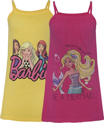 

Red Rose Kids Nightwear Girls Printed Cotton(Multicolor Pack of 2, Yellow;pink