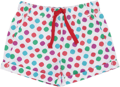 

United Colors of Benetton Short For Girls Casual Printed Cotton(Multicolor, Pack of 1, 901
