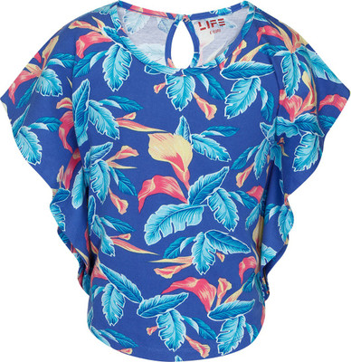 

Life by Shoppers Stop Girls Casual Cotton Top(Multicolor, Pack of 1, Navy