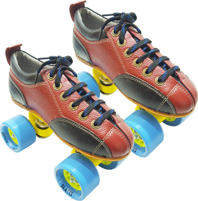 

Jaspo Hail Stone Intact Shoe Skate combo Foot length 24.5 cms Size : 5 UK ( Age group 11-12 years) Skating Kit