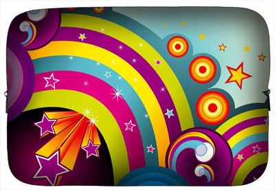 

Star NV Bags 15 inch Expandable Sleeve/Slip Case(Multicolor), Starnv laptop slve multicolor 1050
