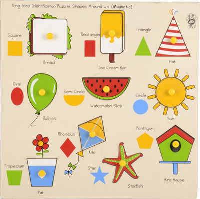 

Skillofun Magnetic Kingsize ID - Insects(Multicolor)