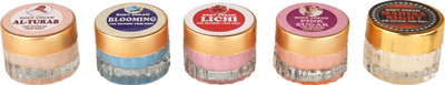 

Shama Bloomin Al, Turab, Lichi, Pink Sugar, Madina Night Body Cream for Unisex - Pack of 5(200 g)