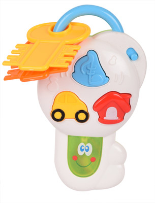 

Offspring Car Key Shape Musical Toy(Multicolor)