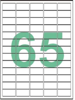 

Desmat A4 sheet 65 label and sticker Self-adhesive Paper Label(White)