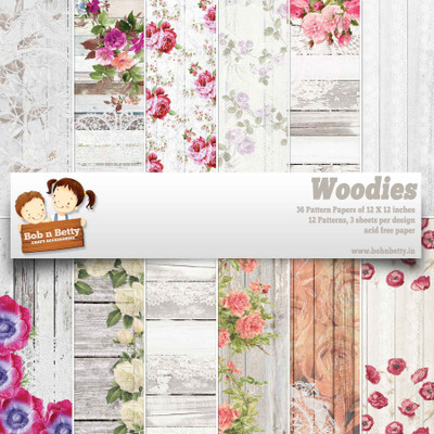 

craftsneed DESIGNER PRINTED 12X12 Multipurpose Paper(Set of 1, Multicolor)