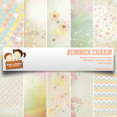 

craftsneed DESIGNER PRINTED 12X12 Multipurpose Paper(Set of 1, Multicolor)