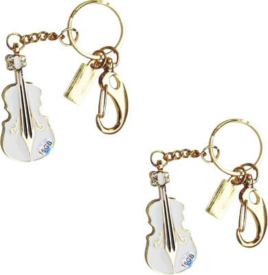 

Green Tree Guitar Pen Drive Fancy (Pack Of 2) 16 GB Pen Drive(White, Gold)