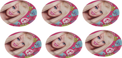 

Funcart Funcart Barbie 9 inches plate ( 6 pcs/pack) Plate(6 Units)