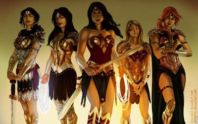 

Wonder Woman Frameless Fine Quality Poster Fine Art Print(12 inch X 18 inch, Rolled)
