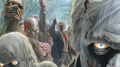 

Comics The Walking Dead HD Wallpaper Background Paper Print(12 inch X 18 inch, Rolled)
