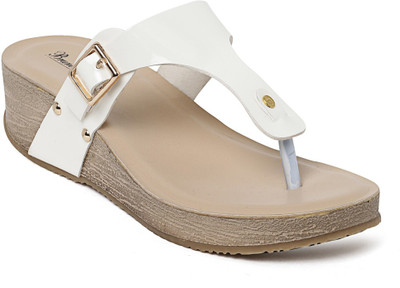 

Bruno Manetti Women White Wedges