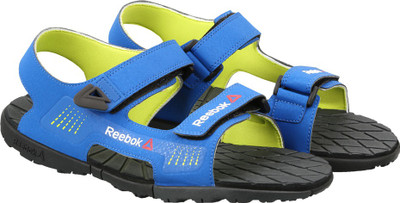 

REEBOK Men BLUE/YELLOW/BLK/GRAVEL Sports Sandals