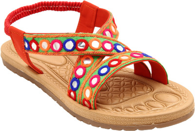 

Ridhi Sidhi Women Orange Flats