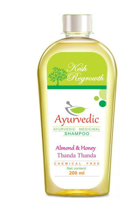 

Kesh Regrowth Almond & Honey Thanda Thanda Ayurvedic Medicinal Shampoo(200 ml)