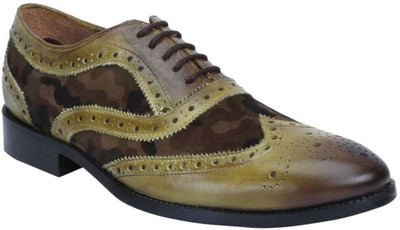 

Brune Lace Up For Men(Green, Olive