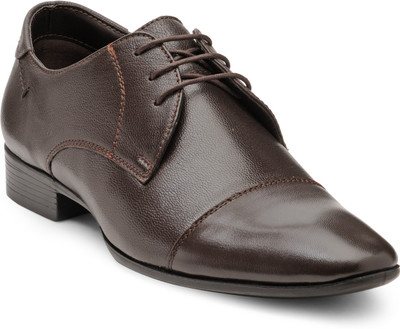 

Teakwood Derby For Men(Brown