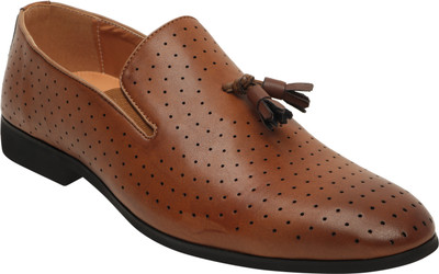 

Alpacas Formal Loafers For Men(Brown