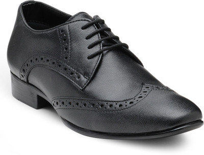 Teakwood Derby For Men(Black