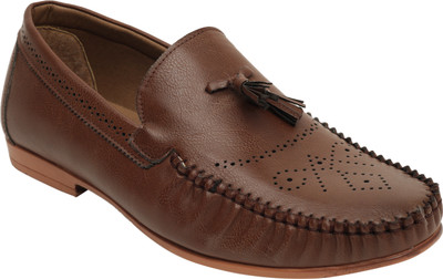 

Alpacas Formal Loafers For Men(Brown