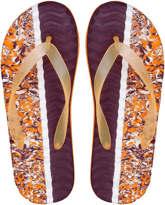 Kraasa Flip Flops, Orange