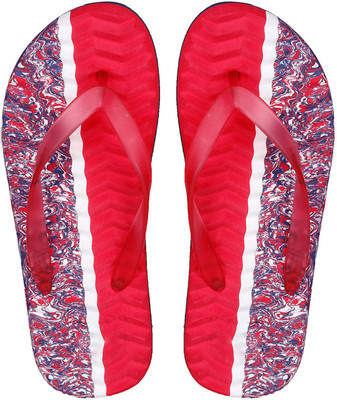 

Kraasa Flip Flops, Red