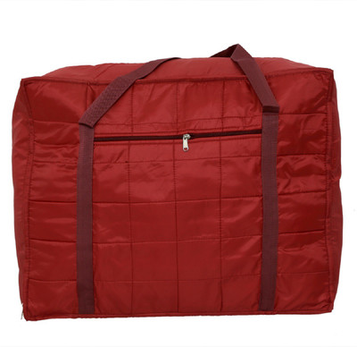 

Kuber Industries Jumbo Attachi Bag in Soft Parachute Material, Blanket Cum Suitcase Bag, Storage Bag Small Travel Bag(Red)