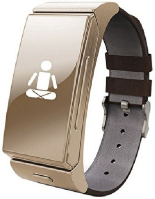 

Wonder World ™ phone Gold Smartwatch(Black Strap Free Size)
