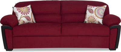 

Urban Living Abu Dhabi Royale Fabric 3 Seater Sofa(Finish Color - Maroon)