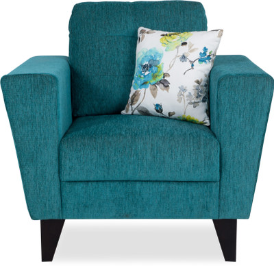 

Urban Living Fabric 1 Seater Sofa(Finish Color - Greenish Blue)