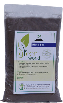 

Green World Black Soil 7 Kgs Soil Manure(7 kg Powder)