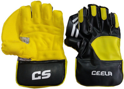 

Ceela Sports Club Wicket Keeping Gloves (Youth, Yellow)