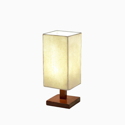 

Lodestar Decor Lin Lantern Table Lamp(62.5 cm, Pearl White, Brown)