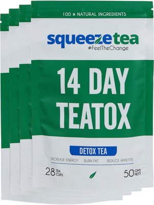 

Squeeze Tea Teatox Herbs Herbal Infusion Pouch(4 Sachets)