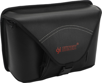 

Autofy One-side Black Leatherette Motorbike Saddlebag(9 L)