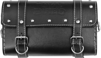 

Speedwav One-side Black Leatherette Motorbike Saddlebag(5 L)