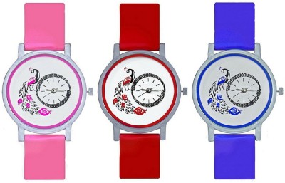 SPINOZA letest collation fancy and attractive peacock 04S14 Analog Watch  - For Girls   Watches  (SPINOZA)