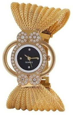 ReniSales New Style Diamond Studded Royal Look Gold Watch  - For Women   Watches  (ReniSales)