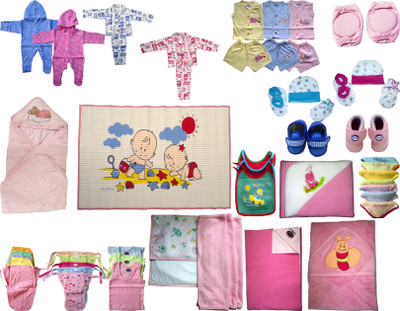 

Xchildhood Newborn Baby Care All Products Combo Set .(Multicolor)