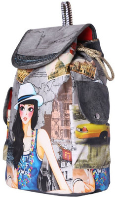 

Kreative kreative women bags Waterproof Messenger Bag(Black, 3 L)