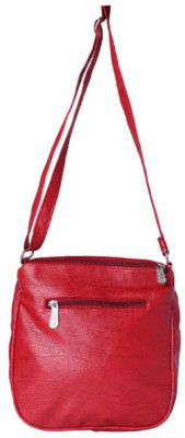 

Kreative kreative women bags Waterproof Messenger Bag(Red, 3 L)