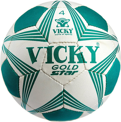 

Vicky Goldstar Football - Size: (Pack of 1, Multicolor, Green;white