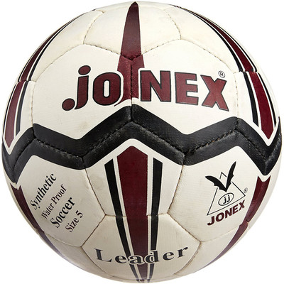 

Jonex Leader Football - Size: (Pack of 1, Multicolor, White;brown