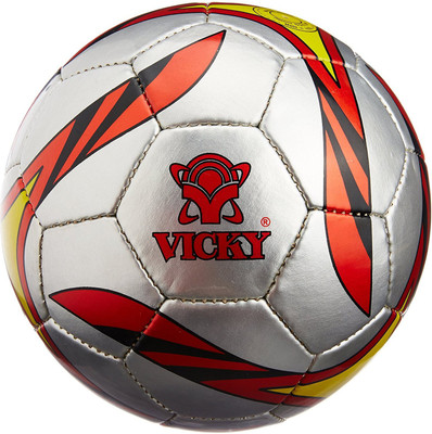 

Vicky Ryu Football - Size: (Pack of 1, Multicolor, Silver;yellow;red