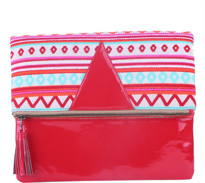 

TARUSA Casual Red Clutch