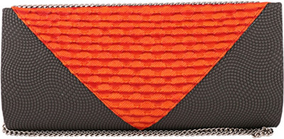 

TARUSA Casual Orange, Grey Clutch, Grey;orange